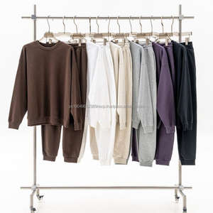 Conjunto Deportivo Personalizado Económico, Ropa Deportiva Femenina, Conjunto de Jogging para Hombre, Chándal de 2 Piezas para Hombre y Mujer, 440G, 2025 - Product Image 3