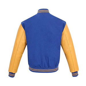 High Quality Custom Long Sleeve <b>men</b> Letterman Jackets Cheap Price Ladies Fleece Custom Varsity Jacket - Product Image 1
