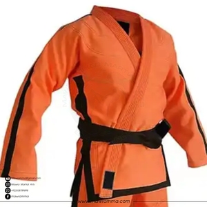 ชุดยิวยิตสูสไตล์มินิมอลพร้อมโลโก้สั่งทำ ผ้าฝ้าย 100% ทอลายเพิร์ลวีฟ ชุดกิโมโนสำหรับการฝึกซ้อมแบบมืออาชีพ ชุดฝึกซ้อมยุทธวิธีสมัยใหม่ - Product Image 2