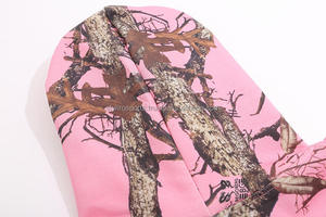 เสื้อฮู้ดดี้ลายพรางต้นไม้แบบวินเทจปักลายสำหรับผู้ชาย เหมาะสำหรับฤดูหนาวและกิจกรรมล่าสัตว์ - Product Image 3