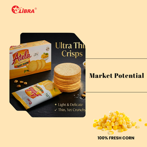 Offer Samples Available | Fresh <b>Corn</b> Crisp Crackers 150g Crunchy Healthy <b>Snack</b> Wholesale From Factory Directly ODM - Product Image 1