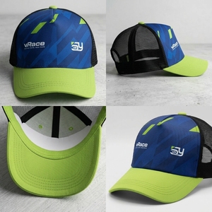 Casquette de camionneur personnalisée haut de gamme, casquette à visière en maille, fabricant OEM ODM - Product Image 5