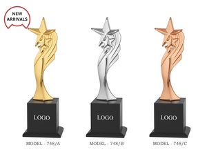 •Attractive star trophy with personalized branding. - Product Image 3