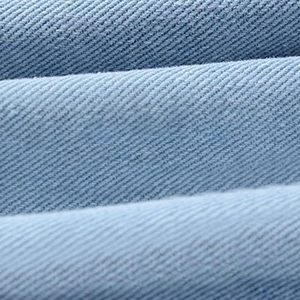Chaqueta vaquera azul claro para hombre, estilo casual, con botones frontales, desgastada, de color liso, corte holgado, transpirable, ecológica, para invierno, con efecto ácido. - Product Image 3