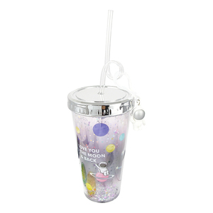 Gobelet en plastique personnalisé, coloré et tendance, avec des bords arrondis, une structure stable, une fabrication exquise et des parois épaissies, au design féminin, économique et livraison rapide. - Product Image 4