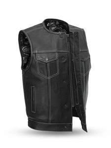 Chaleco de cuero Bandit Club para hombre - Product Image 2