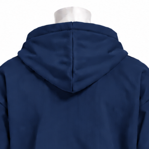 <b>Navy</b> Blue Bouquet Flowers Pullover Hoodie Colorful Floral Graphic Oversized Sweatshirt Kangaroo Pocket Casual Streetwear <b>Top</b> - Product Image 4