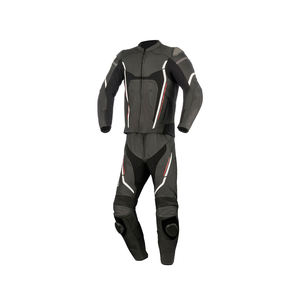 Combinaison de course moto en cuir véritable respirant pour homme avec logo personnalisé, sur mesure, haute qualité, couleur et design personnalisables - Product Image 2