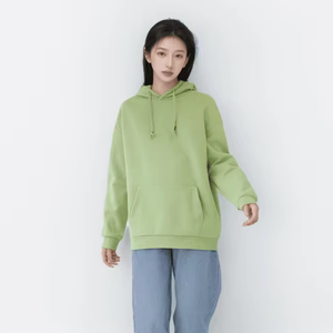 Sweat-shirt à capuche en polaire 100% coton, imprimé et brodé sur mesure, unisexe, pour l'hiver, vierge, pas cher - Product Image 3