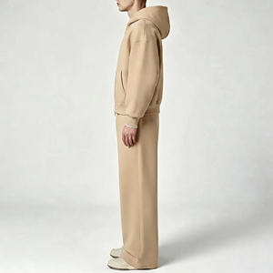 Nueva Colección 2026: Chándal Oversize con Capucha para Hombre, 100% Algodón, Estilo Urbano, Logotipo Personalizado, Alta Calidad, Transpirable, Secado Rápido, para Otoño - Product Image 2