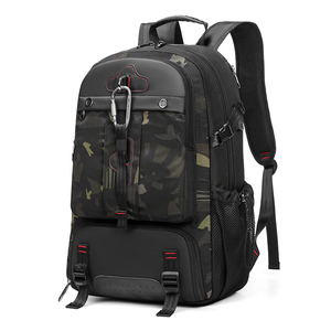 Sac à dos de voyage robuste pour l'extérieur, compartiment à chaussures, mousqueton, résistant à l'eau, 35L - Product Image 3