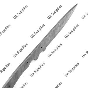 Cuchillo Profesional de Acero de Damasco con Hoja Fija para Caza, Camping y Supervivencia, Punta Caída, Construcción de Alta Calidad, Personalizable - Product Image 3