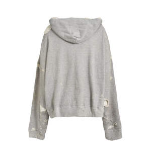 Sweat à capuche homme surdimensionné en coton French Terry, style vintage, délavé à l'acide, effet usé, vente en gros - Product Image 2