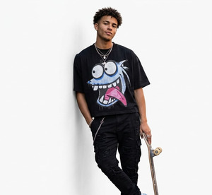 Fully Customized Crop T Shirt Oversized Casual Or Street Wear Premium Screen Printing O Neck 100% Cotton Fabric T Shirt For Men - Product Image 5