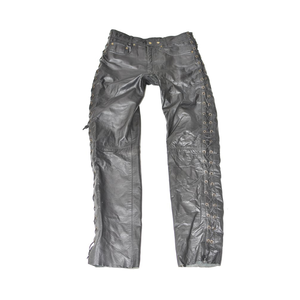 New Arrival Leather Pant Latest Design Leather Pants Best Price Wholesale Quality <b>Men</b> Leather Pants Made In Pakistan - Product Image 6