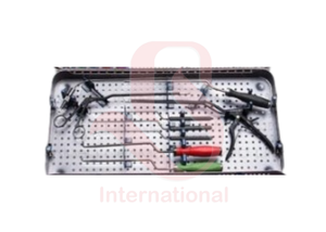 BISONS Stainless Steel Manual for Tubular Retractor System with <b>Light</b> Source & <b>Optic</b> <b>Fiber</b> for Spine Surgery - Product Image 3