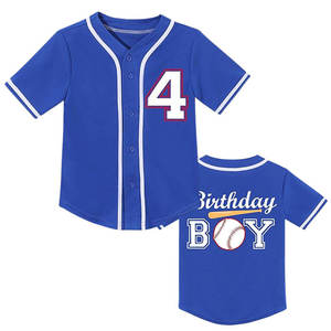 Maillots de baseball unisexes 2026 personnalisés, respirants, à manches courtes, brodés, pour jeunes, édition limitée alternative - Product Image 4