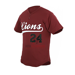 Uniforme de baseball personnalisé imprimé respirant grande taille 100% polyester séchage rapide vêtements de sport personnalisables - Product Image 2