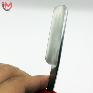 Professional Stainless Steel <b>Single</b> <b>Blade</b> <b>Razor</b> With Red Plastic Handle For Bikini Use - Product Image 4