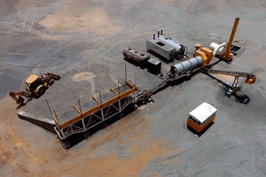 Centrale à béton à tambour avec moteur, capacité de 60 à 90 TPH, économe en carburant et facile d'entretien pour la construction routière en Inde - Product Image 3