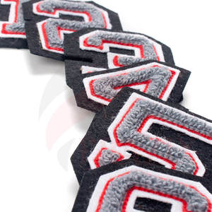 ODM OEM Embroidered <b>Patches</b> for Caps Bags and <b>Jackets</b> Custom Stitch Embroidery <b>Patches</b> with 3D Raised Effect - Product Image 5