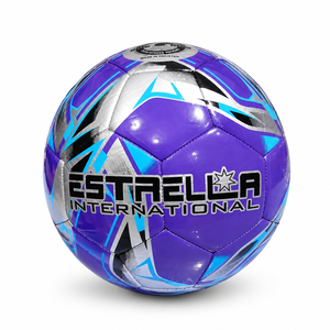 Balón de Fútbol PU Talla 5 ESTRELLA INTERNATIONAL, Cosido a Máquina, Ligero y Duradero, 460 g, para Entrenamiento y Partidos en Interiores y Exteriores - Product Image 4