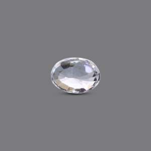 Luxury White Zircon - 3 Carat - Loose Gemstone For Fine Jewelry - Product Image 2