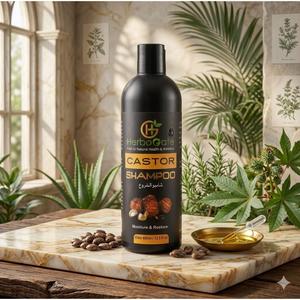 Pure Castor <b>Shampoo</b> for Dry Damaged Hair Nourishment Smoothness and Healthy Hair Wellness Benefits Castor <b>Shampoo</b> - Product Image 6
