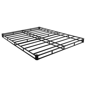 Cadre de lit en métal robuste taille Queen avec sommier à ressorts de 35 pouces et tissu lavable - Product Image 1