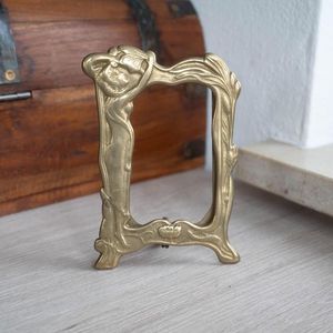 Cadre photo en métal ondulé effet papillon, nickel antique – Léger et durable, impression numérique, décoration maison et bureau, cadeau de retour - Product Image 4
