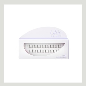 Extensions de cils Ollio coréennes, cils individuels classiques en grappe, paquet unique, effet pointu, fabriqués en Corée - Product Image 3