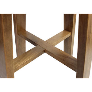 Heavy Duty Indoor Outdoor <b>Bar</b> Table Furniture Solid Teak <b>Wood</b> for Commercial Restaurant Cafe Hotel Use - Product Image 3