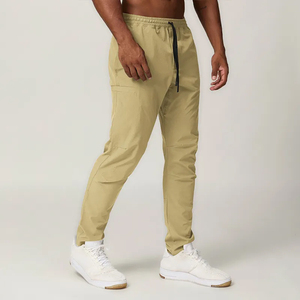 <b>Men</b> Athletic Wear Stretch Polyester Comfortable Joggers For Gym Training Wholesale Factory Direct Running Apparel Sweatpants Set - Product Image 2