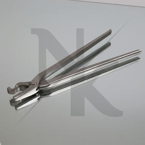 Pince à clous en acier inoxydable réutilisable à col de cygne pour fermeur de sabots, outil professionnel pour le soin des sabots équins - Product Image 5