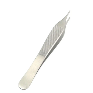 Professional Adson Tissue Forceps Stainless Steel Non Slip Grip <b>Precision</b> <b>Tool</b> For Surgical And Clinical Use - Product Image 1