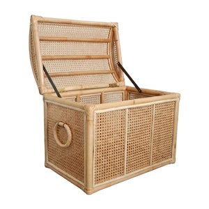 High Quality Large Rattan Toy Chest Kids Furniture Kids Room Woven Wicker Storage Trunk Factory Price Wholesale Hot Sale - Product Image 2