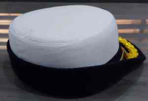 Gorra de Oficial Personalizada Hecha a Mano, Uniforme de Oficial de la Marina, Gorra de Capitán Negra con Visera, Gorras de Uniforme - Product Image 2