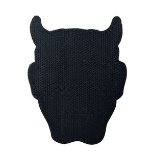 แผ่นยาง 3 มิติ ลายหน้ากากปีศาจสีแดง แบบนูน ติดเสื้อผ้าเพื่อการตกแต่ง - Product Image 2