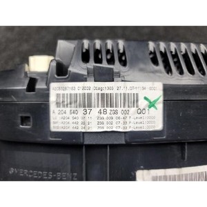 ชุดหน้าปัดเรือนไมล์มือสองสำหรับรถยนต์ C-class รุ่น A2045403748012002 - Product Image 6