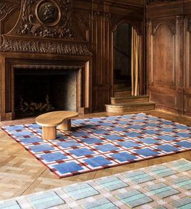 Alfombra Moderna de Lana Hecha a Mano con Diseño Geométrico, Abstracta, Ecológica, de Pelo Corto, de Lujo, para Decoración de Sala de Estar y Dormitorio - Product Image 4