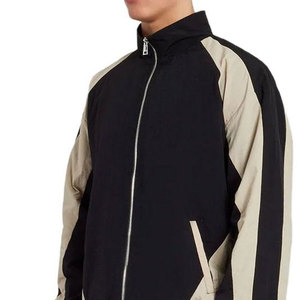 Conjunto de Chaqueta Cortavientos Color Block para Hombre, Secado Rápido, Transpirable, Ropa Deportiva Informal - Product Image 6
