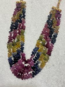 Perles en pierre naturelle KD GEMS & JEWELLERY, forme goutte, multicolores, 811,40 ct, pour la création de colliers - Product Image 1