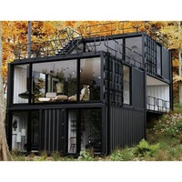 Maisons miniatures en vrac, maisons modulaires modernes pour les développeurs immobiliers internationaux, les hôtels, les stations balnéaires, les communautés de location et le logement