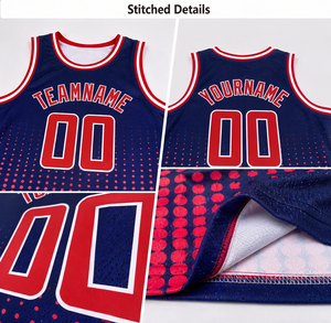 Achetez maintenant : Maillot de basketball unisexe pour adulte, sans manches, en maille respirante, avec motif géométrique sublimé, uniforme d'équipe, vêtement de sport OEM - Product Image 3