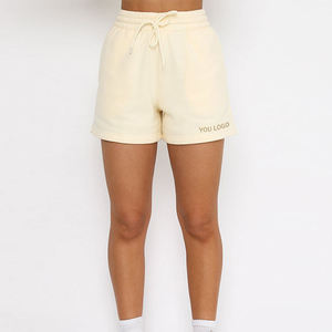 กางเกงยีนส์ขาสั้นผู้ชายสำหรับฤดูร้อน พิมพ์ลายพัฟฟ์ แห้งเร็ว ระบายอากาศได้ดี กันยับ เอวยางยืด สวมใส่สบาย เหมาะสำหรับวิ่งและโยคะ - Product Image 4