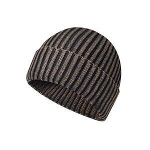 wholesale custom logo 100% <b>wool</b> winter <b>beanie</b> hats super quality breathable knit skullies warm - Product Image 1