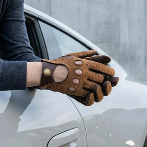 Gants de Conduite en Cuir Unisexe d'Été Coupe-Vent à Doigts Entiers, Fabrication Professionnelle sur Mesure, Fournisseur en Gros, Service OEM Personnalisé - Product Image 6