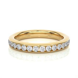 Anillo de Diamantes de Oro Sólido de 18K con Corte Redondo de 0.96 Quilates, Cultivado en Laboratorio, Alta Demanda, Joyería Fina para Compradores Mayoristas - Product Image 5