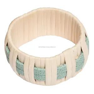 Anillo de Servilleta de Bambú Natural Decorativo para Bodas, Hecho a Mano, Ecológico, Accesorio para Mesa de Comedor, Ligero y Duradero, Vietnam - Product Image 2