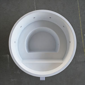 Piscine circulaire en fibre de verre personnalisable pour jardin extérieur, piscine de récupération, jacuzzi - Product Image 6